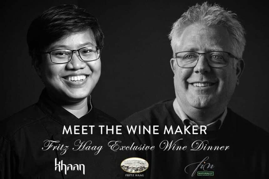 KHAAN Bangkok Hosts Exclusive Fritz Haag Riesling Dinner on 19 May 2024