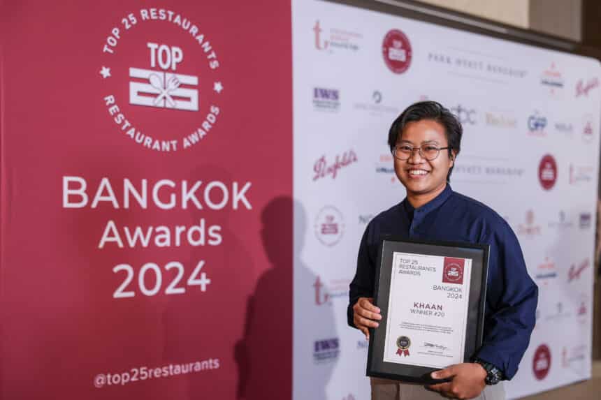 Khaan Bangkok: A Triumph in Top25 Restaurant Bangkok Awards 2024