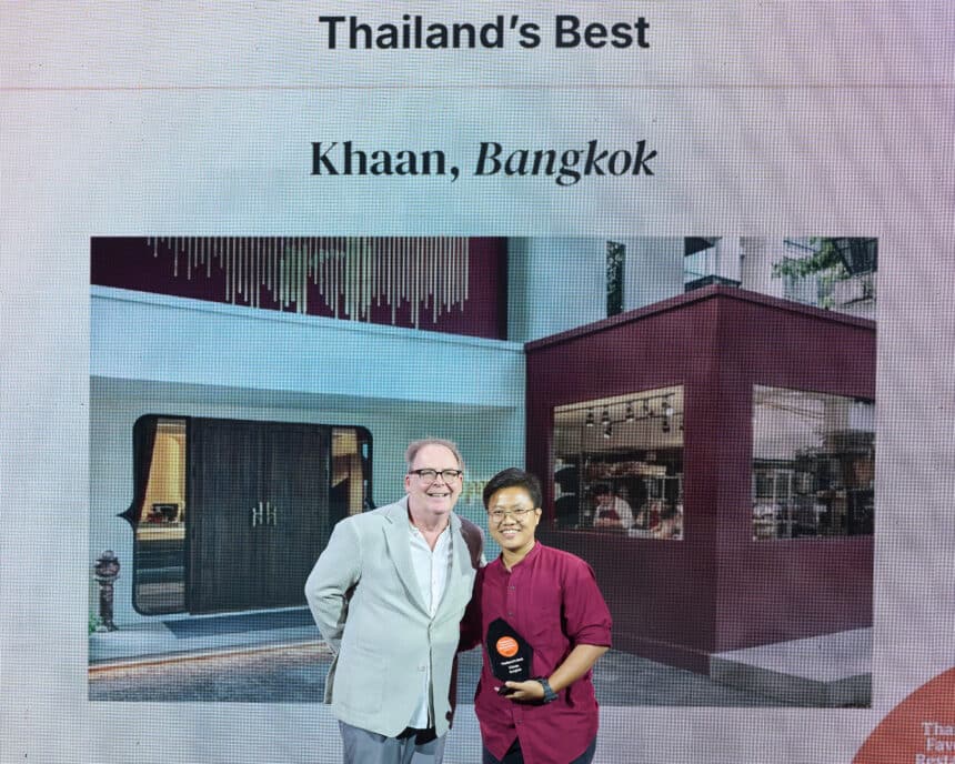 KHAAN Bangkok Selected as One of Thailand’s Favourite Restaurants by Koktail 2025